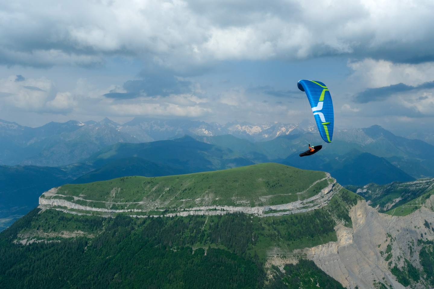 Vol bivouac hike and fly en montagne
